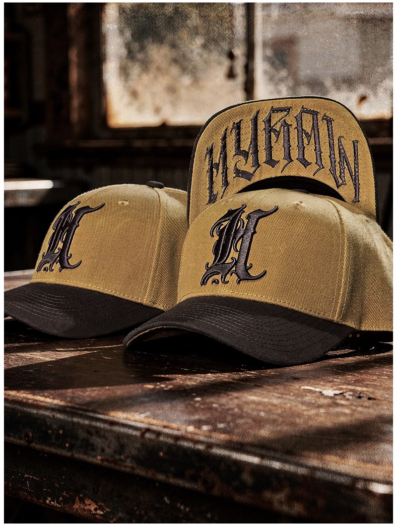 Casquette visière courbe style rock metal | Boutique Hyraw
