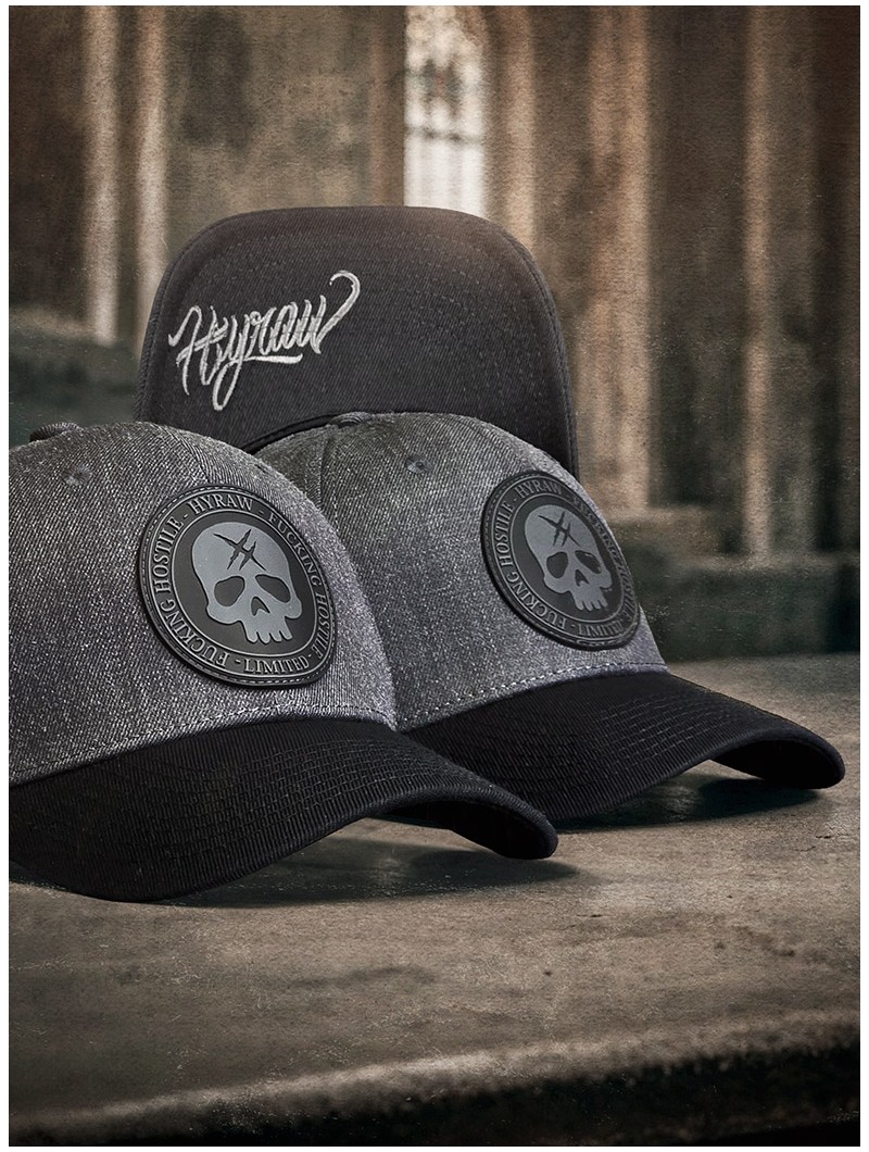 Rock/Metal Style Curved Visor Cap | Hyraw Shop