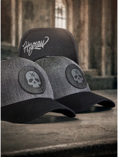 Casquette visière courbe style rock metal | Boutique Hyraw