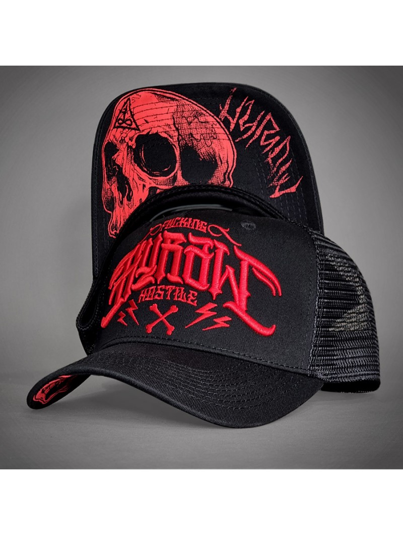 Casquette visière courbe look rock metal | Boutique Hyraw