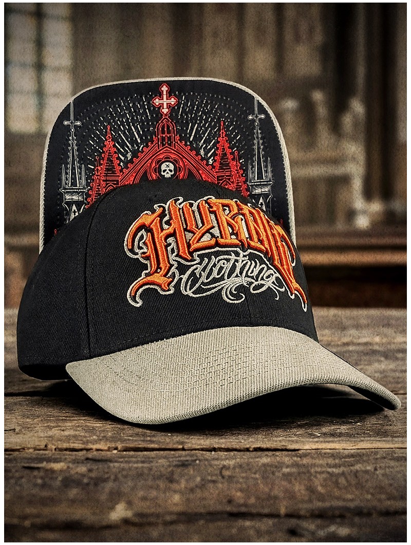 Metal-style curved visor cap | Hyraw Shop