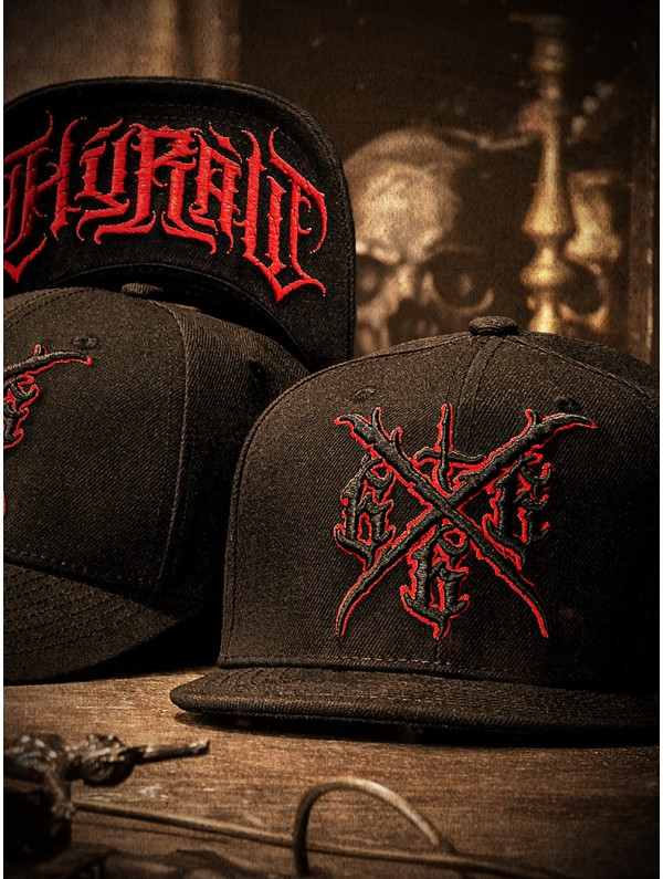 Casquette visière plate style metal | Boutique Hyraw