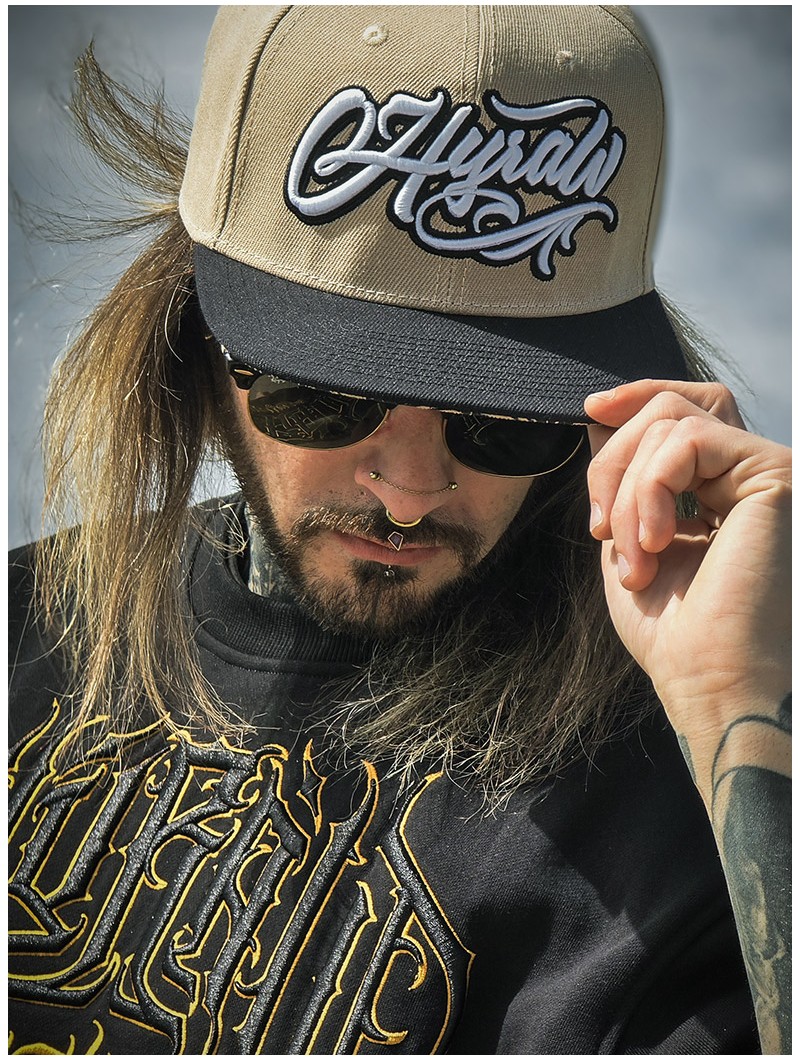Casquette visière plate style rock metal | Boutique Hyraw