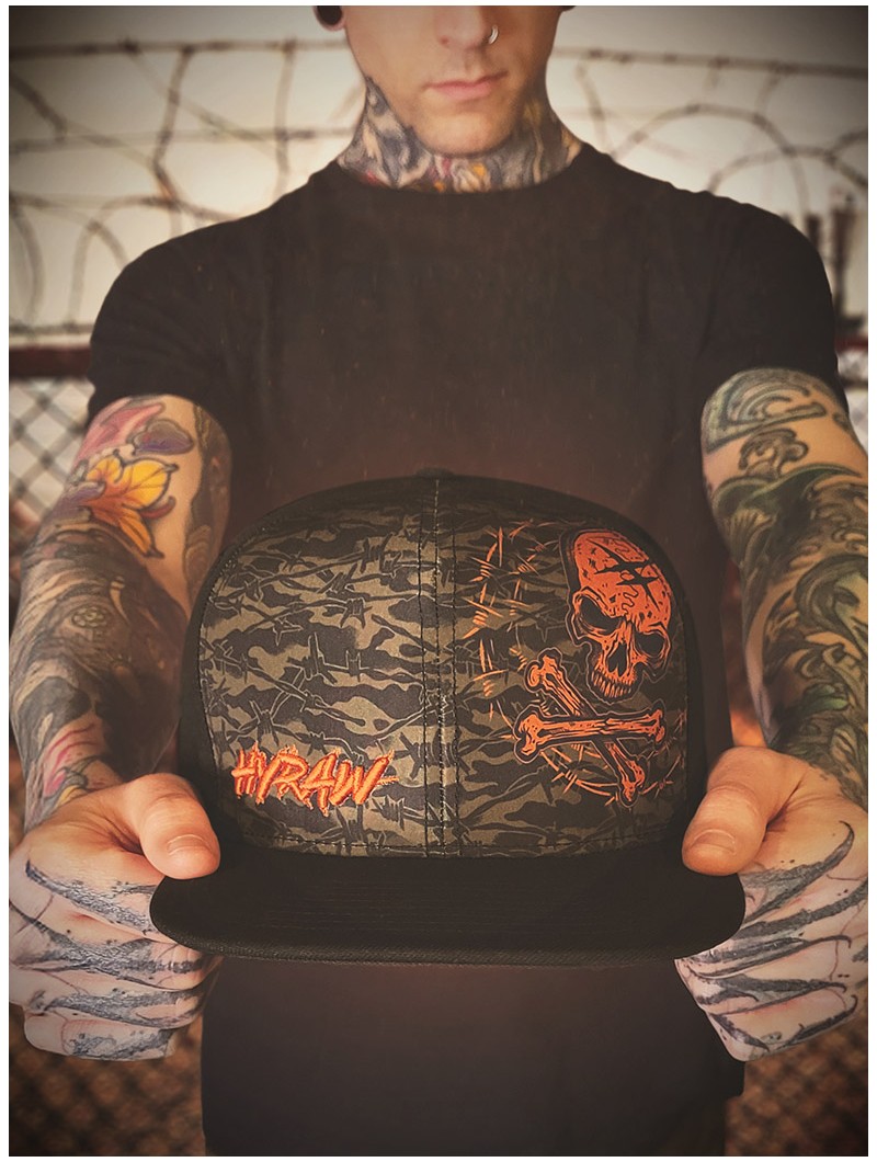 Casquette réglable look metalcore streetwear | Boutique Hyraw