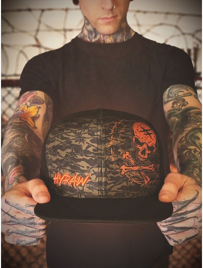 Adjustable cap with a metalcore streetwear look | Hyraw Shop