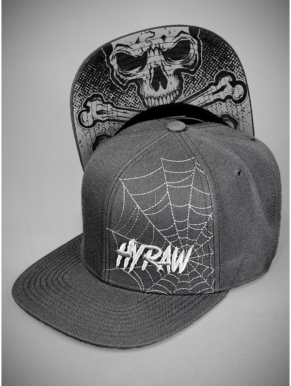 Casquette visière plate look metal | Boutique Hyraw