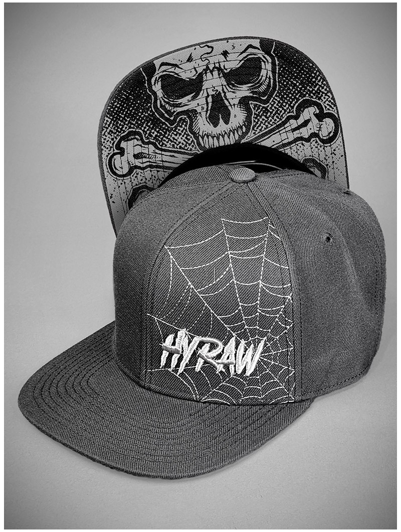 Metal-look flat visor cap | Hyraw Shop