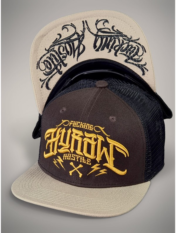 Flat visor cap with a rock streetwear look | Hyraw Shop