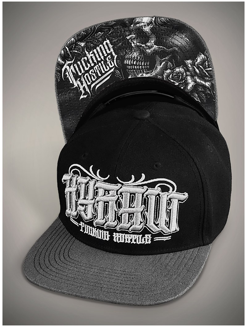 Metal-style flat visor cap | Hyraw Shop