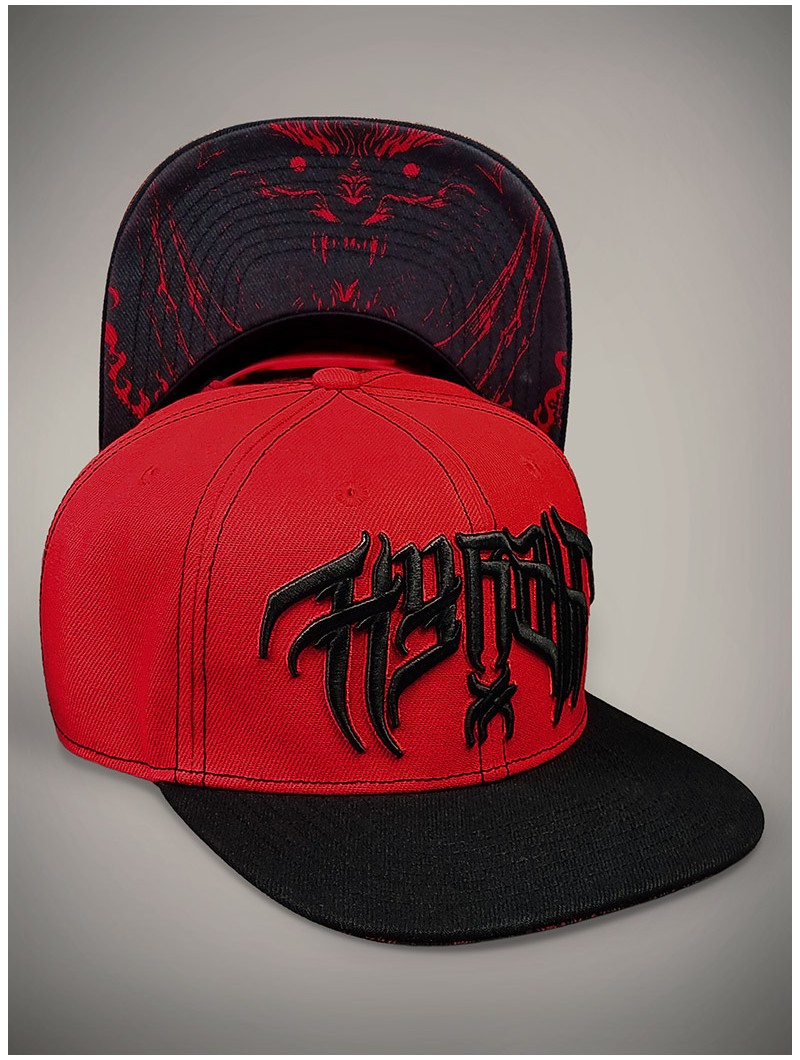 Casquette visière plate style metal | Boutique Hyraw