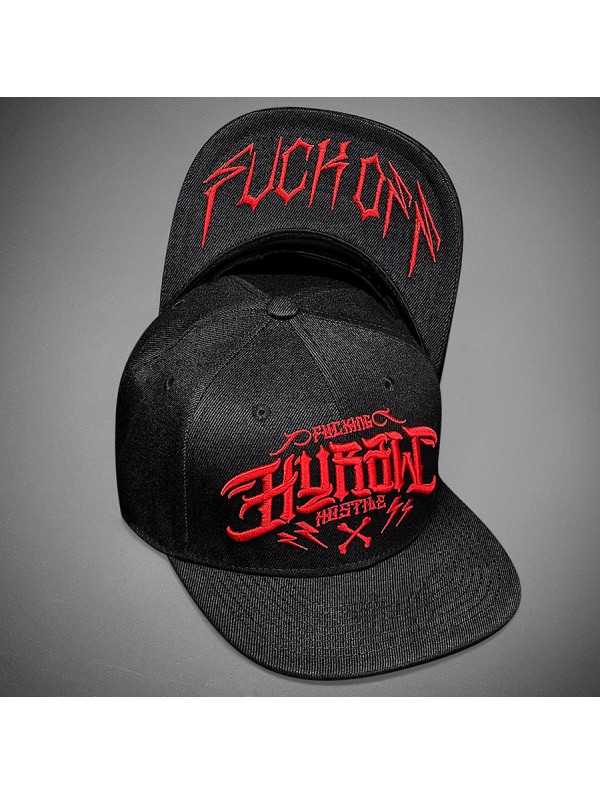 Casquette visière plate look rock metal | Boutique Hyraw