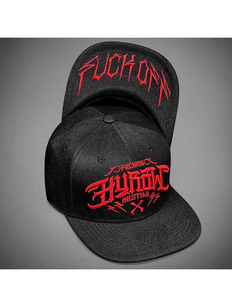 Casquette visière plate look rock metal | Boutique Hyraw