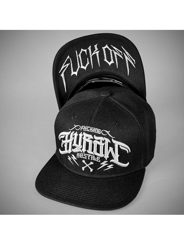Casquette visière plate look rock metal | Boutique Hyraw