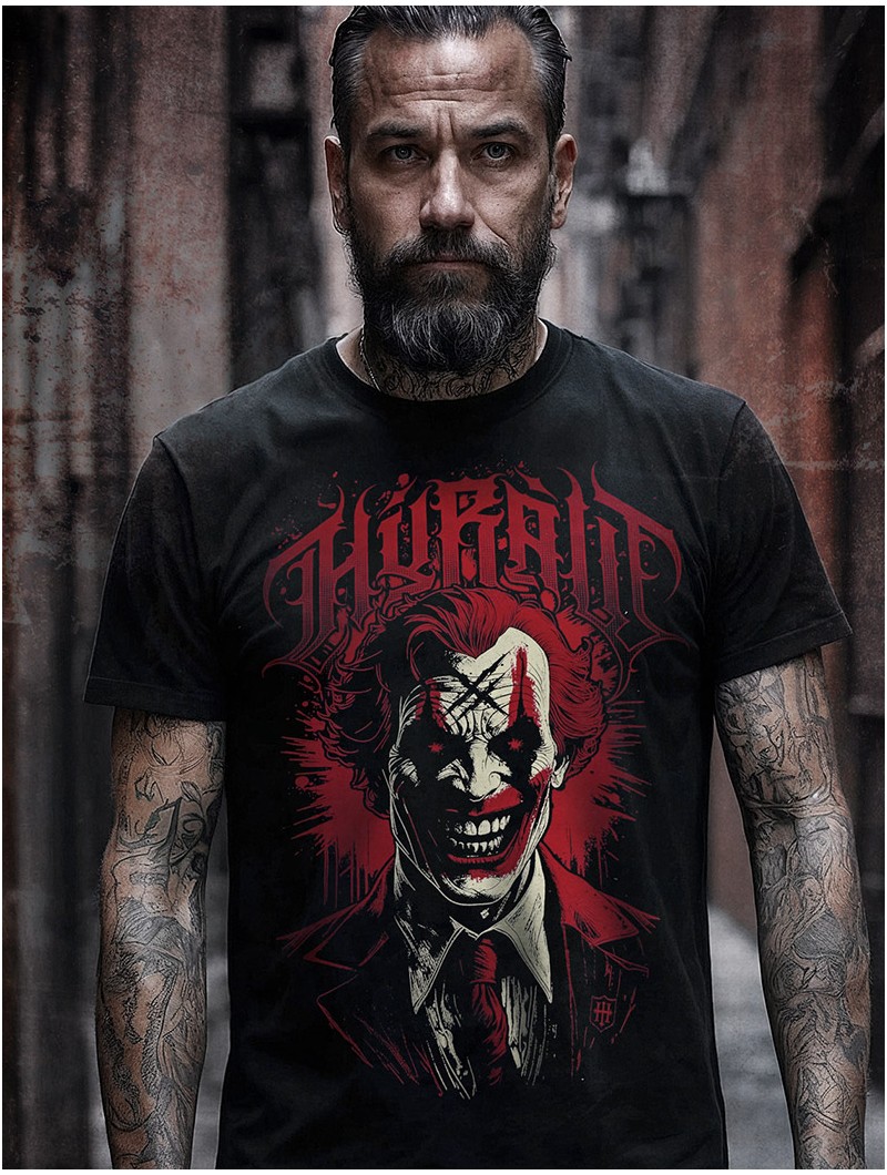 T-shirt noir tenue punk metal alternative | HYRAW Clothing