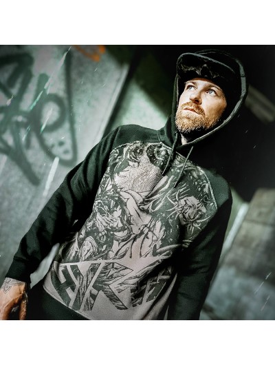 Sweat capuche rock metal|Boutique Hyraw