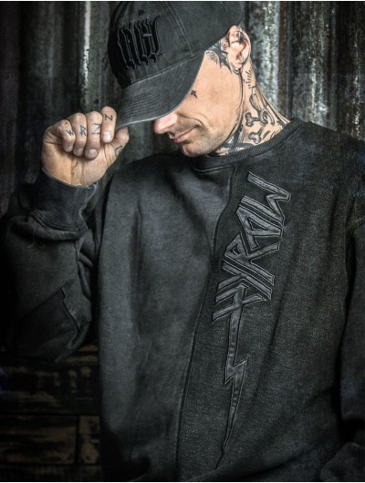 Sweat oversize look rock metal|Boutique Hyraw