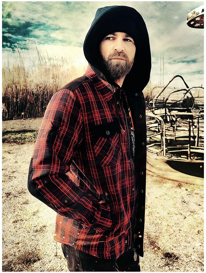 Veste surchemise carreaux rock outfit|Boutique Hyraw