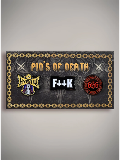 Pack 3 pin's couleur | Boutique Hyraw