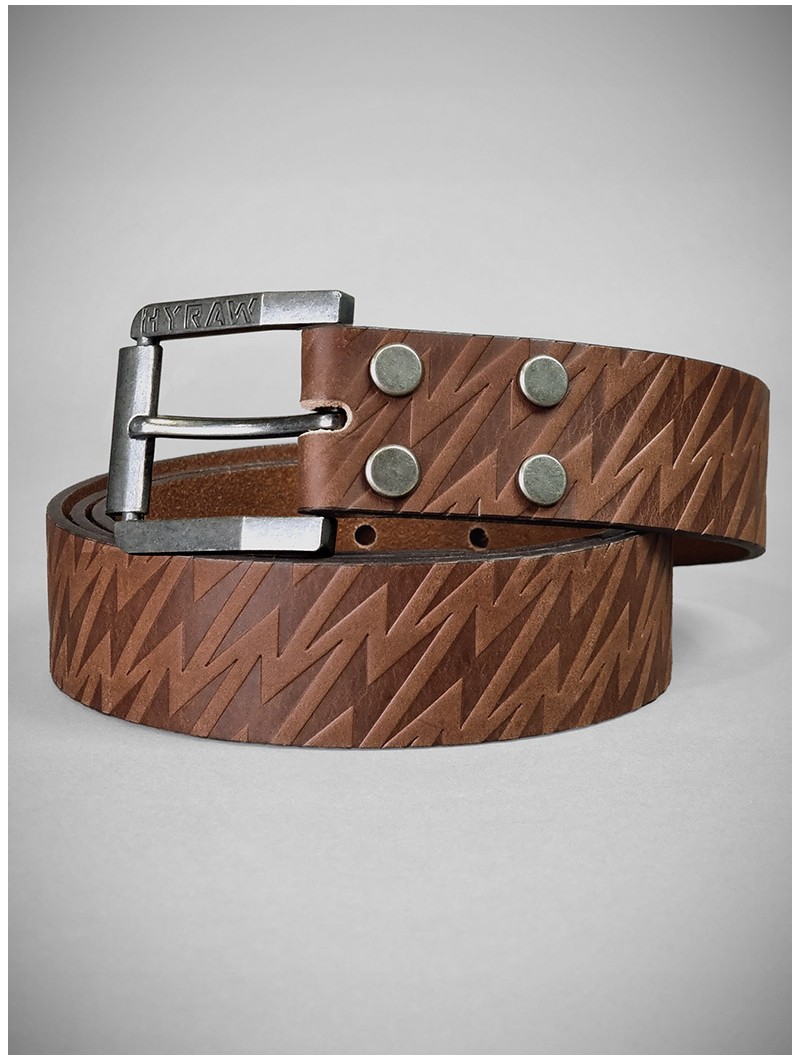 Ceinture cuir véritable boucle métal | Boutique Hyraw