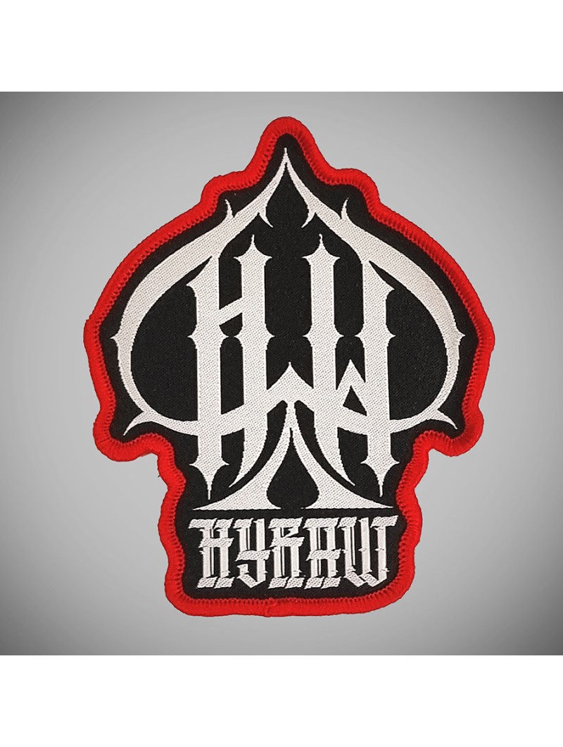Woven patch in rock/metal style | Hyraw Shop