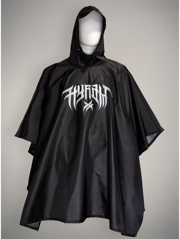 Waterproof poncho for metal and rock festivals | Hyraw Shop