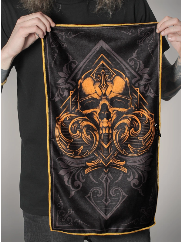 Serviette mousqueton style rock metal | Boutique Hyraw