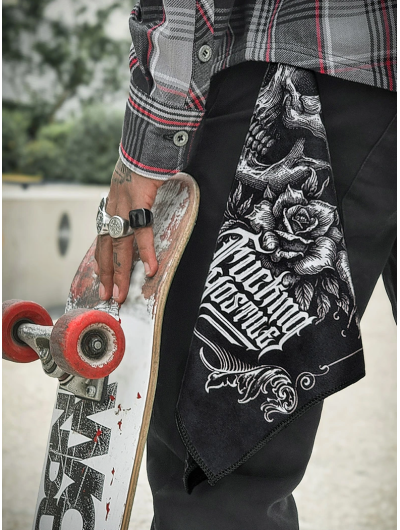Serviette mousqueton style rock metal | Boutique Hyraw