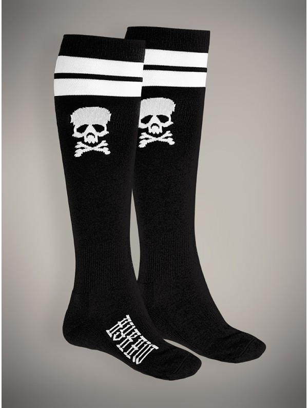Rock/Metal Style Knee-High Socks | Hyraw Shop