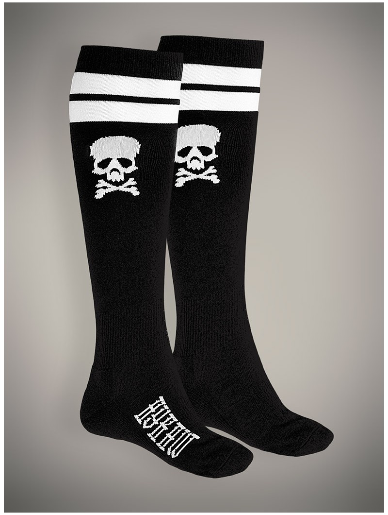 Chaussettes hautes style rock metal | Boutique Hyraw
