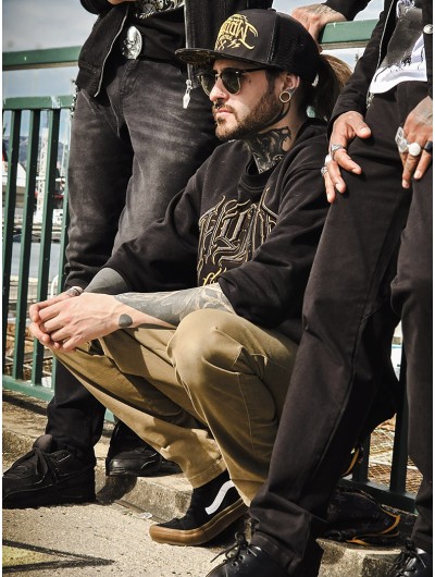 Pantalon chino tenue rock|Boutique Hyraw