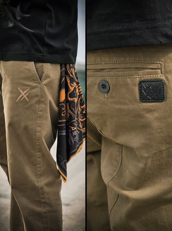 Pantalon chino tenue rock|Boutique Hyraw