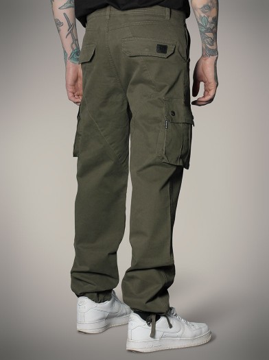 Pantalon cargo look metal|Boutique Hyraw
