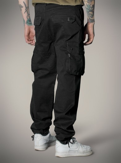 Pantalon cargo look metal|Boutique Hyraw