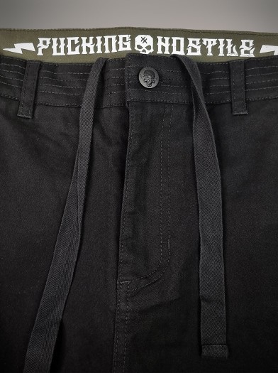Pantalon cargo look metal|Boutique Hyraw