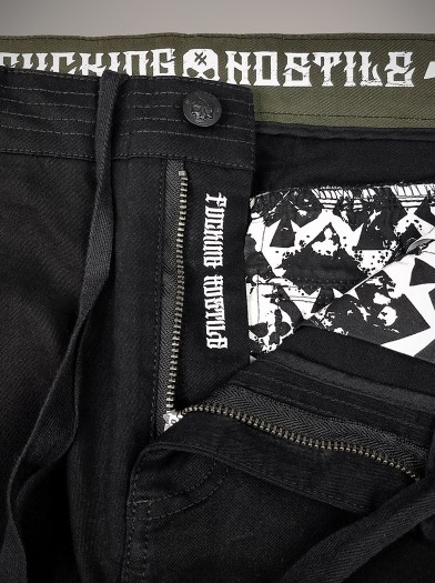 Pantalon cargo look metal|Boutique Hyraw