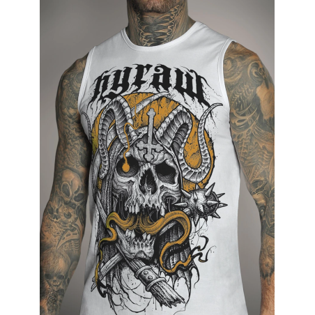 Débardeur blanc 100% coton