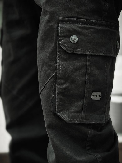 Pantalon cargo look metal|Boutique Hyraw