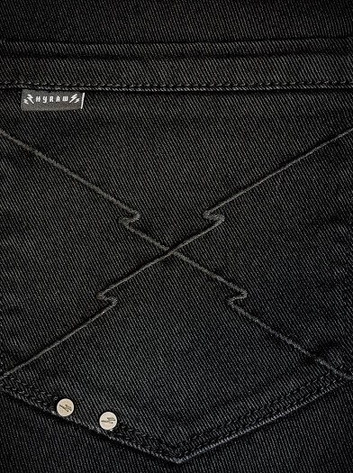 Pantalon Jean noir rock metal|Boutique Hyraw