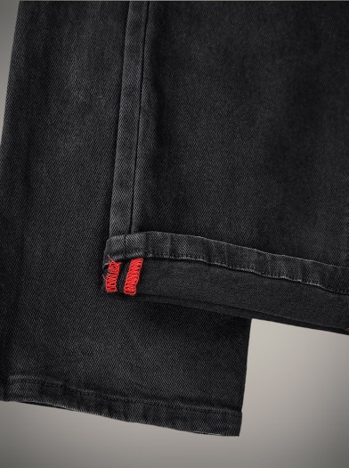 Pantalon Jean noir rock metal|Boutique Hyraw