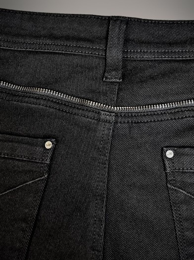 Pantalon Jean noir rock metal|Boutique Hyraw