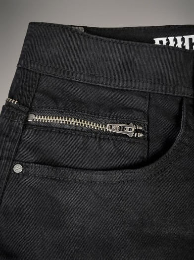 Short rock jean noir|Boutique Hyraw
