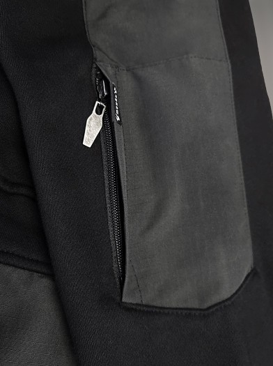 Veste zippée capuche rock metal streetwear|Boutique Hyraw