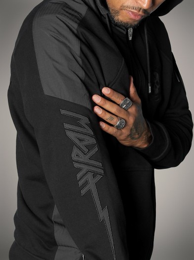 Rock/Metal Streetwear Zip-Up Hooded Jacket | Hyraw Shop