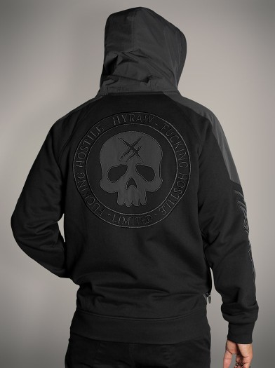 Rock/Metal Streetwear Zip-Up Hooded Jacket | Hyraw Shop