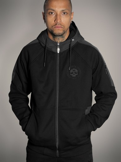 Rock/Metal Streetwear Zip-Up Hooded Jacket | Hyraw Shop