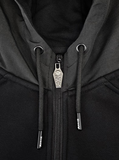 Rock/Metal Streetwear Zip-Up Hooded Jacket | Hyraw Shop