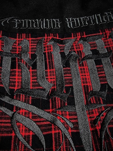 Veste surchemise carreaux rock outfit|Boutique Hyraw