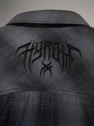Veste surchemise carreaux rock outfit|Boutique Hyraw