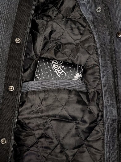 Veste surchemise carreaux rock outfit|Boutique Hyraw