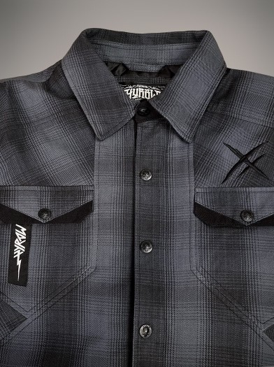 Veste surchemise carreaux rock outfit|Boutique Hyraw